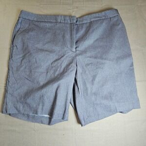 Mario Serrani Italy Women's Comfort Stretch Shorts with Tummy Control Size 16